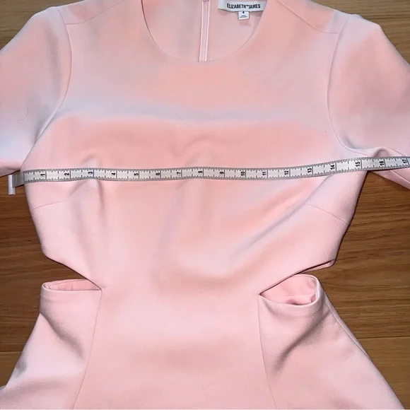 Elizabeth and James Leonie Dress in Cherry Blossom (light pink) EUC sz 4 - Picture 11 of 16